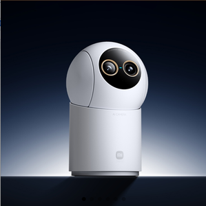 Caméra de sécurité intérieure intelligente avec zoom 4x, zoom hybride 9x, 4K Ultra HD, détection humaine par IA, vision nocturne, fonction Pan-Tilt - Product Image 1