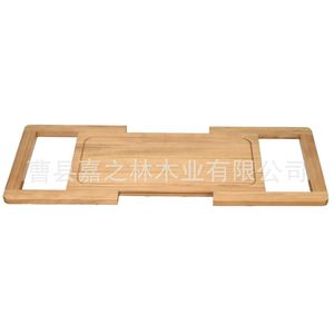 เขียงไม้ทรงสี่เหลี่ยมพร้อมด้ามจับ  ไม้เนื้อแข็ง ดีไซน์เรียบง่ายทันสมัย - Product Image 4
