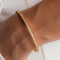 IGI Certifié CVD HPHT Lab Grown Créé Bracelet De Tennis En Diamant 10K 14K 18K Or Massif pour Femmes Hommes 2mm 3mm 4mm Chaîne De Tennis