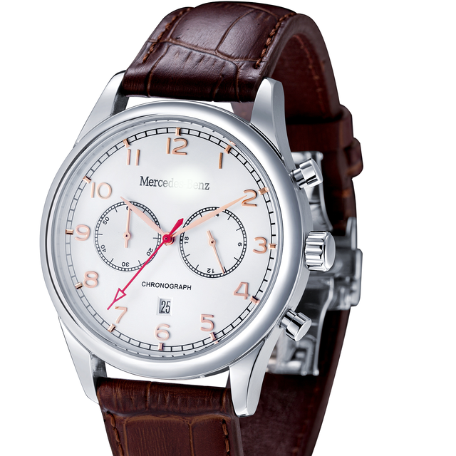 2019 Luxury Water Resistant 50M Feature Chronograph Men Stainless Steel case 42mm Wrist Watch