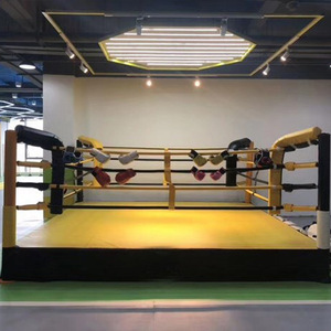 Usine directement vendre couleur personnalisée Gym compétition Kickboxing formation MMA combat anneau Cage Table de boxe avec hauteur - Product Image 2