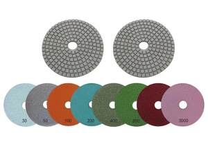 סיטוני ליטוש יהלומים סיטונאי <span class=keywords><strong>4</strong></span> אינץ '100 שרף יהלום רפידות ליטוש - Product Image 2