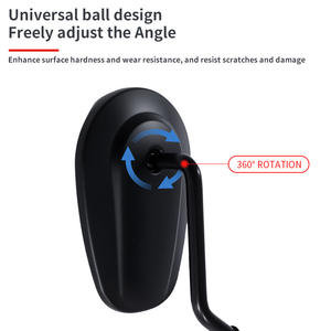 <span class=keywords><strong>Rétroviseur</strong></span> arrière en métal de forme ovale <span class=keywords><strong>vintage</strong></span> classique, adapté aux motos Road King Touring XL 1200 883 SPORTSTER - Product Image 6