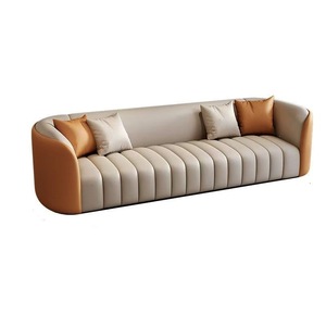 Conjunto de Sofás Modernos de Lujo para Recepción de Oficina con Mesa de Centro - Muebles Comerciales para Salón de Belleza, Oficina de Venta de Inmobiliarias - Product Image 6
