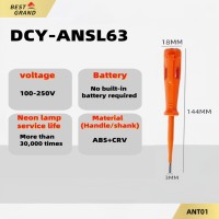Stylo de tournevis de test de tension d'électricien Crayon de test d'électricien