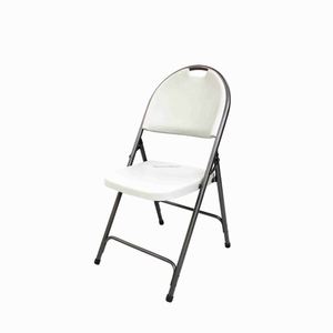 Venta al por mayor muebles de sillas plegables sillas de interior y exterior baratas sillas plegables de plástico de jardín blanco - Product Image 2
