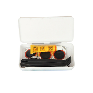 Kits de réparation de pneus de vélo portables Ensemble d'outils de réparation de patchs de <span class=keywords><strong>crevaison</strong></span> de chambre à air de vélos - Product Image 5