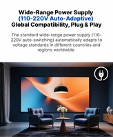 Écran LED pour théâtre, technologie COB P1.25, 4K 8K plus clair que la télévision, taille d'écran personnalisée, écran LED pour cinéma maison