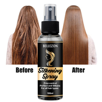 Brume Capillaire Lissante Anti-Frisottis Effet Soie Protection Thermique Éclat Naturel Marque Privée