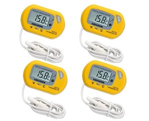 Alta precisione digitale LCD acquario termometro impermeabile sonda di plastica con ventosa per acquari & rettili <span class=keywords><strong>habitat</strong></span> - Product Image 5