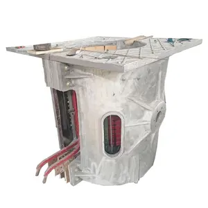 Luoyang Pabrik Kgps Induksi 1ton 2ton Scrap Baja Besi Scrap Melting Furnace untuk Dijual