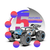 Hot Outdoor 2.4G Électrique Télécommande Buggy Voiture Enfants RC Racing Modèle Quatre Roues Motrices Escalade Off-Road Capacités