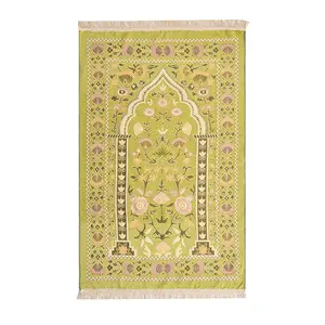 New Design Woven Islamic Prayer Rugs Home Use Adult Area Rug With Praying Mat For Mosque Worship By Muslim Men