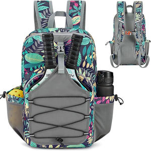 Sac à dos de sport portable en nylon avec logo, échantillon gratuit, pour pickleball et padel, avec poche à chaussures, imperméable, pour raquette, sac de sport - Product Image 2