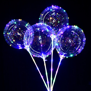 แท่งไฟ LED หลากสีขนาด 20 นิ้ว พร้อมถ้วยและลูกโป่ง สำหรับงานแต่งงาน งานวันเกิด ขายส่ง - Product Image 3