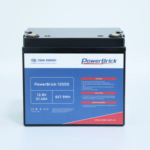 CBAK 12.8V 20-300Ah LiFePO4リチウム鉄電池モジュール 2000サイクル IP56 交換式バッテリーパック -20～60℃ 最大負荷4セル モデル12500 - Product Image 2