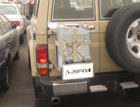 Support de plaque d'immatriculation en métal avec faisceau de câbles pour Land Cruiser LC76 Catégorie de cadre de licence