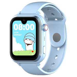 Wonlex KT37 AMOLED écran VOLTE appel vidéo Intelligent AI fréquence cardiaque SOS carte SIM d'urgence GPS Tracker 4G Android <span class=keywords><strong>montre</strong></span> - Product Image 1