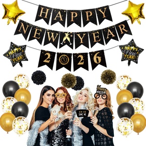 Thiết kế phổ biến 2026 năm mới bên trang trí thiết lập hạnh phúc năm mới bóng phù hợp cho lễ hội lễ kỷ niệm - Product Image 4