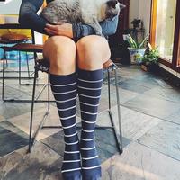 Chaussettes de compression en polyamide pour femmes, sport, course à pied, logo privé, dropshipping, fantaisie, 20-30 mmhg, graduées, infirmières