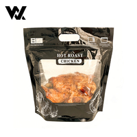 Bolsas Doypack Personalizadas de Plástico Impresas para Alimentos, Aptas para Microondas, Antivaho, para Pollo Asado en Rotisserie, con Cierre