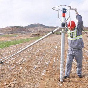 מפעל סיטונאי קרקע בורג חשמלי ערימת נהג לבנייה או שמש כוח מערכת - Product Image 4