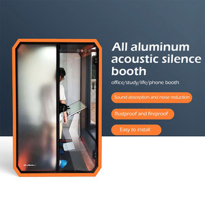 Cabina di cabina di studio del telefono dei baccelli di lavoro di riunione del baccello dell'ufficio dello spazio di lavoro Mobile dell'interno insonorizzato da vendere - Product Image 2