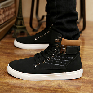 <span class=keywords><strong>Zapatos</strong></span> de Moda para Hombre, Estilo Europeo y Estadounidense, con Suela Alta, Retro, Casuales, Tipo Botas <span class=keywords><strong>Martin</strong></span>, Venta al Por Mayor - Product Image 6
