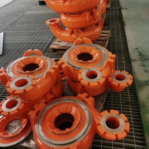 Pièces de pompe centrifuge à boue DEHUIKE en alliage de chrome haute résistance, carter de pompe à boue à roue ouverte - Product Image 5
