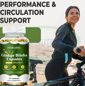 Ausreson OEM doğal Ginkgo <span class=keywords><strong>Biloba</strong></span> Softgel fiyat vitaminleri bitkisel takviyesi Ginkgo <span class=keywords><strong>Biloba</strong></span> ekstraktı Softgels kapsül bırakır - Product Image 5