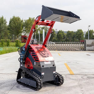 0-6km/H Mini kecepatan cepat pemuat depan Loader Ht360 multi-fungsional Crawler dilacak selip Steer Loader - Product Image 3