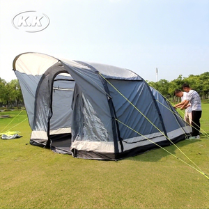 Kawagebo Kamp (KK) 16' X 10' <span class=keywords><strong>Gonflable</strong></span> 14.7 ㎡   Tente de camping en plein air Oxford pour 2 à 4 personnes, type cabane, glamping - Product Image 4
