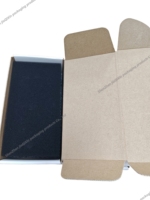 Personnalisé personnalisé blanc papier carton ondulé courrier tasse à café boîte d'emballage avec insert en mousse pour l'expédition