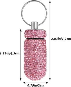 กล่องใส่ยาพกพาแบบกันน้ำ พร้อมพวงกุญแจ สกรีนโลโก้ได้ - Product Image 2