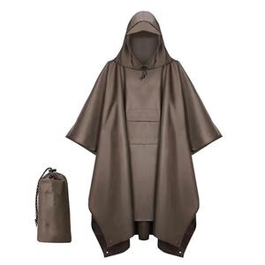 <span class=keywords><strong>Poncho</strong></span> de pluie en PVC de qualité supérieure, imperméable, en polyester, pour le camping, avec <span class=keywords><strong>capuche</strong></span> et logo personnalisé - Product Image 5