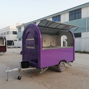 FT-165 300*165 cm chariot de crème glacée chariot de nourriture mobile remorque de nourriture à vendre - Product Image 2
