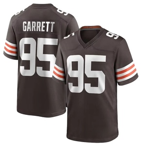 Maillot de football américain de haute qualité pour hommes Cleveland 2 SANDERS City, vêtements de sport, chemise brodée, maillot personnalisable - Product Image 5