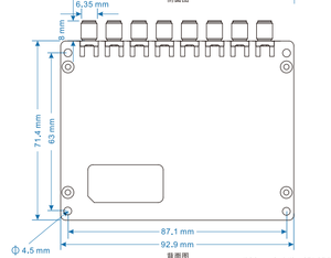 厂家直销8端口超高频射频识别阅读器模块免费SDK远程低功耗IP55保护868-956兆赫频率<span class=keywords><strong>3</strong></span>-5厘米读数 - Product Image 6
