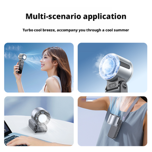 Ventilateur portable de haute qualité, multifonctionnel, compact, pour l'extérieur, avec écran numérique - Product Image 5