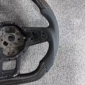 Volante de fibra de carbono de envío <span class=keywords><strong>r</strong></span>ápido con paletas magnéticas para Volkswagen <span class=keywords><strong>Golf</strong></span> MK8 CC GTI <span class=keywords><strong>R</strong></span>, <span class=keywords><strong>interior</strong></span> modificado - Product Image 3