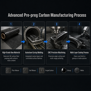 AISKA G80 Juego de 4 Piezas de Kits Interiores de Fibra de Carbono Seca, Incluye Cubierta de Consola y Superposiciones de Tablero para Modelos BMW LCI M2 M240i M3 M4 - Product Image 5