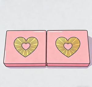Luxurious brand heart-shaped <b>blush</b>,facial makeup <b>blush</b>, <b>blush</b> palette, <b>blush</b> powder. Pink and peach <b>matte</b> <b>blushes</b>. Fast shipping - Product Image 2