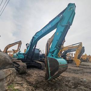รถขุดมือสอง Kobelco SK350D ผลิตในญี่ปุ่น คุณภาพสูง น้ำหนัก 37.6 ตัน บุ้งกี๋ขนาด 1.6 เมตร เครื่องยนต์ ปั๊ม PLC กำลัง 213 กิโลวัตต์ พร้อมมอเตอร์ - Product Image 2