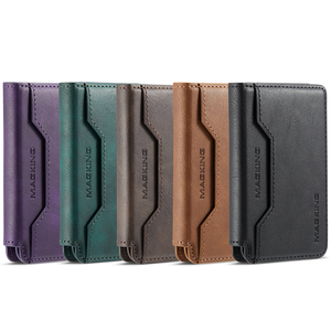 Portefeuille de téléphone portable en similicuir avec support magnétique, rangement pour cartes de luxe, pour unisexe, cadeau de vacances pour les proches, les amis et les personnes âgées - Product Image 6