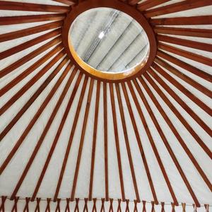 Mongolie <span class=keywords><strong>Yurta</strong></span> maisons en bois dôme traditionnel extérieur glamping yourte tente 5m - Product Image 2