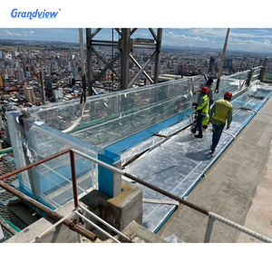 Piscinas acrílicas sobre el suelo rectangulares en forma de L fundidas una vez - Product Image 3