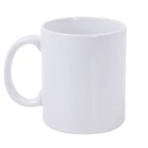 EUA Warehouse Heat Transfer Printing Sublimation Blanks Mug 11 oz Frete Grátis Ceramic Sublimation Blank Water Mugs