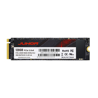 محرك أقراص صلبة داخلي JUHOR 128 جيجابايت M.2 NVMe Gen3 عالي السرعة مدمج ومعدني لأجهزة الكمبيوتر المحمولة والمكتبية NVMe 3.0