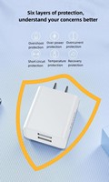 NULIKE Trend 2 USB Girişli QC2.0 10W Çıkışlı ABS Malzemeli Evrensel Voltajlı Elektrikli Seyahat Şarj Cihazı