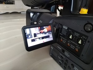 Caméscope Panasonic AG-HMC73MC d'occasion, 1080P HD, caméra vidéo numérique 12x - Product Image 2